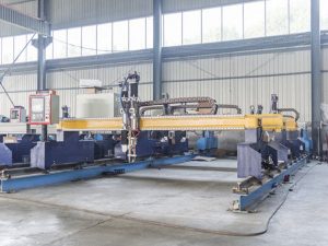 Intelligente Portalart CNC-Metallplattenschneidemaschine automatische Plasma- und Brennschneidermaschinerie